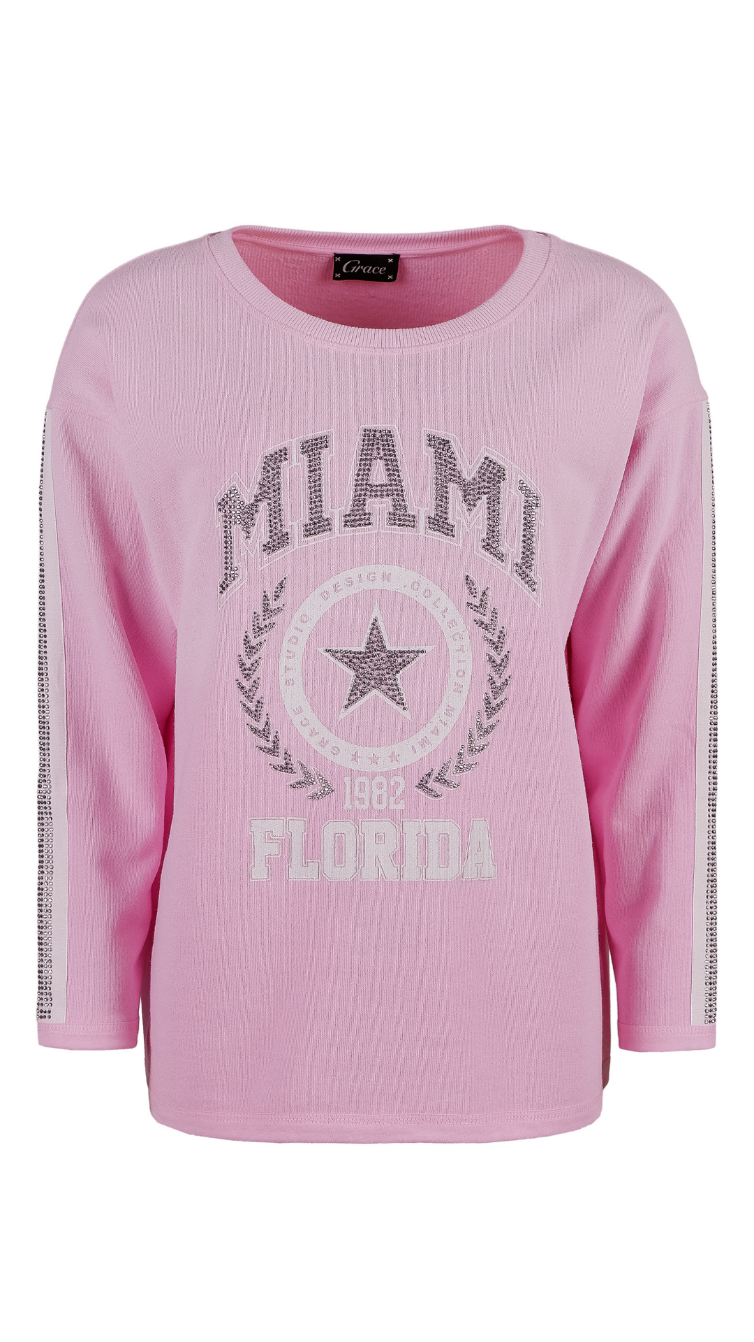 Grace NEU Sweatshirt "MIAMI" Rosa Nr.436/2305