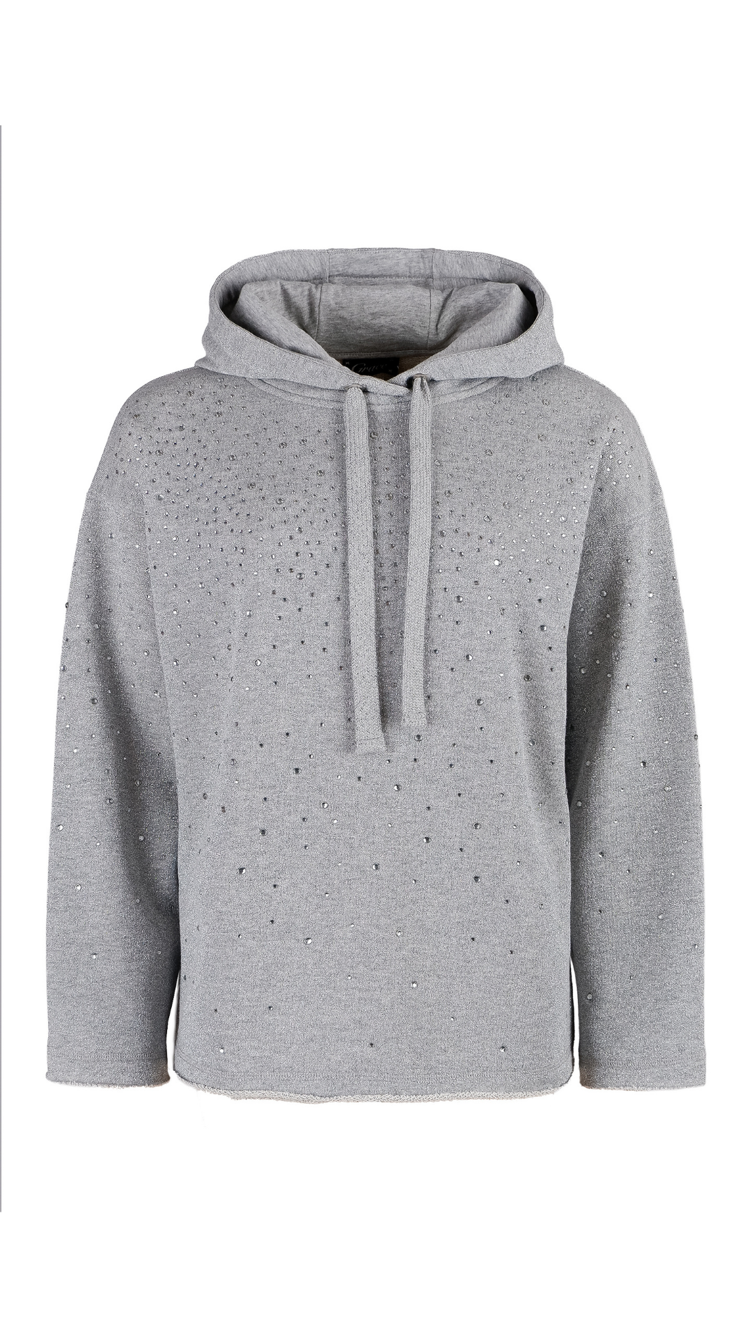 Grace NEU Lurex-Hoodie Silber Nr.436/2100