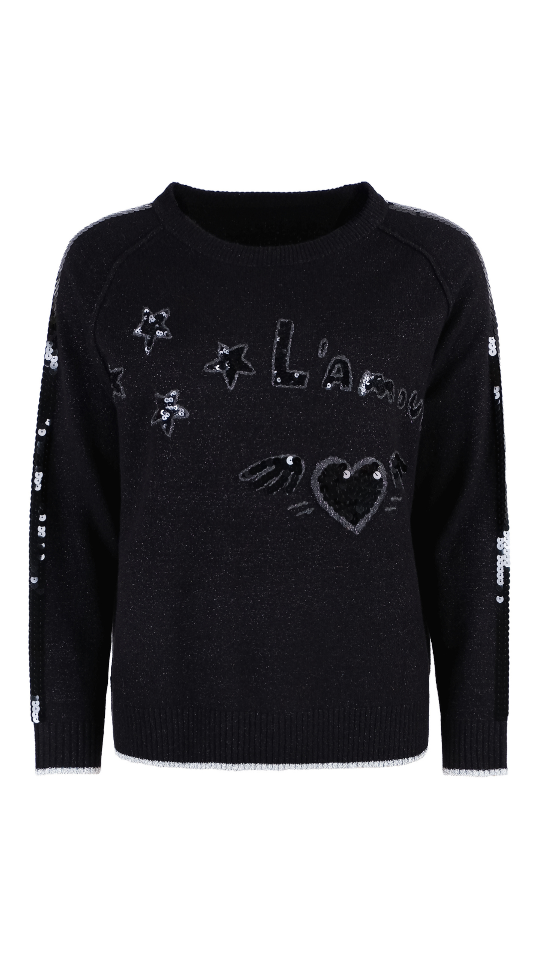 Grace NEU Pullover "L'AMOUR Totoro"  Schwarz Nr.436/1109